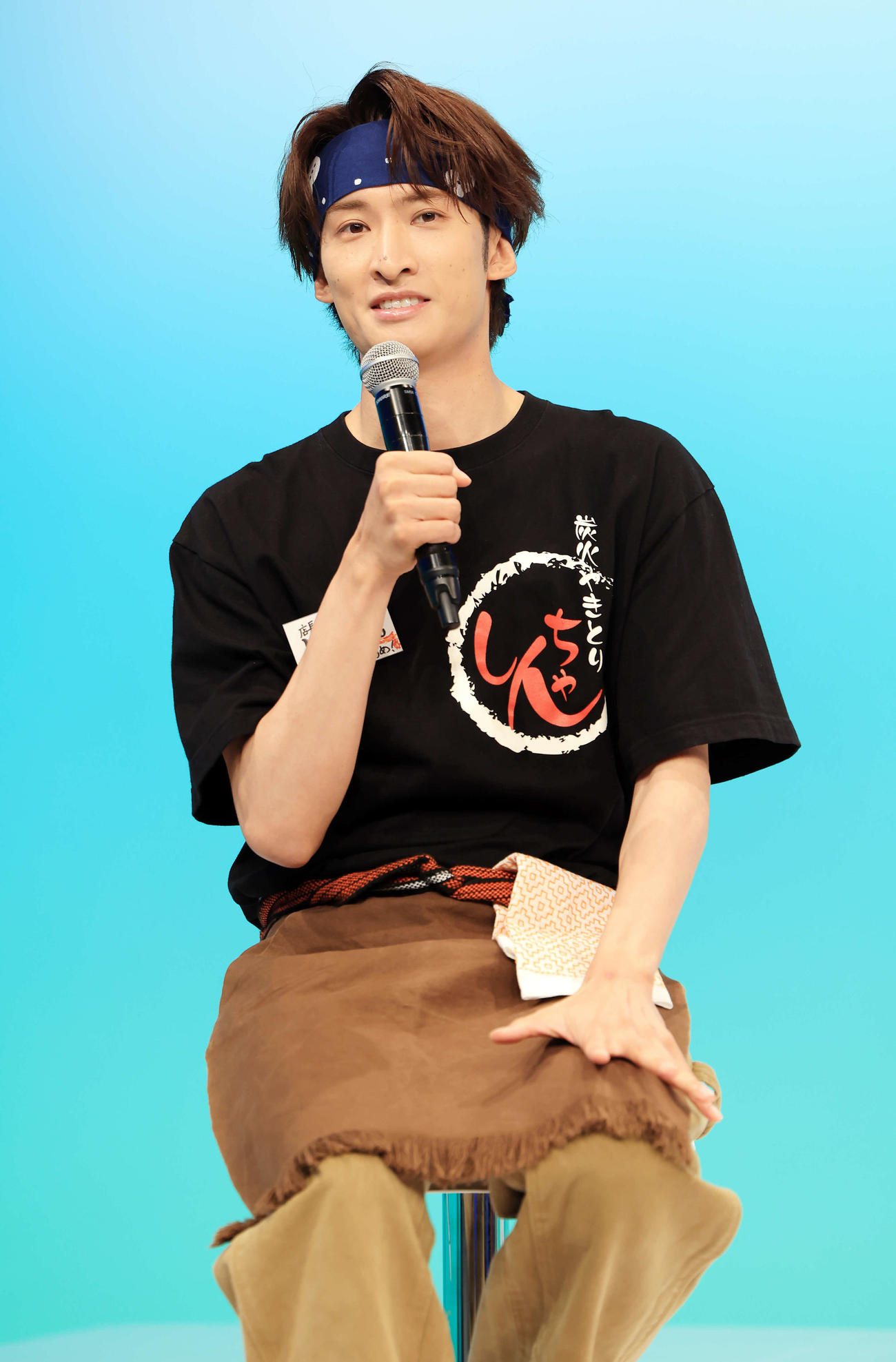 ドラマ「マウンテンドクター」制作発表で思いを語る向井康二（撮影・浅見桂子）