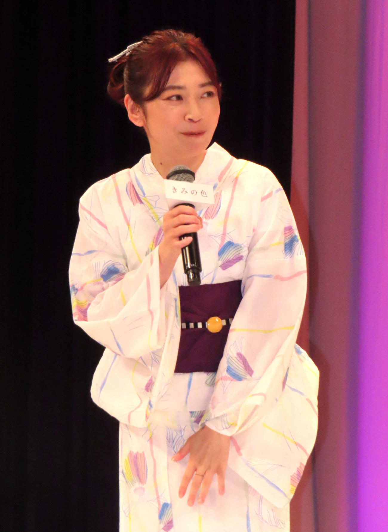 映画「きみの色」ジャパンプレミアに登壇した山田尚子監督