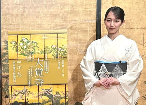 吉岡里帆「小さい頃はよく授業で絵を描きに」思い出語る　展覧会の音声ガイドナビ