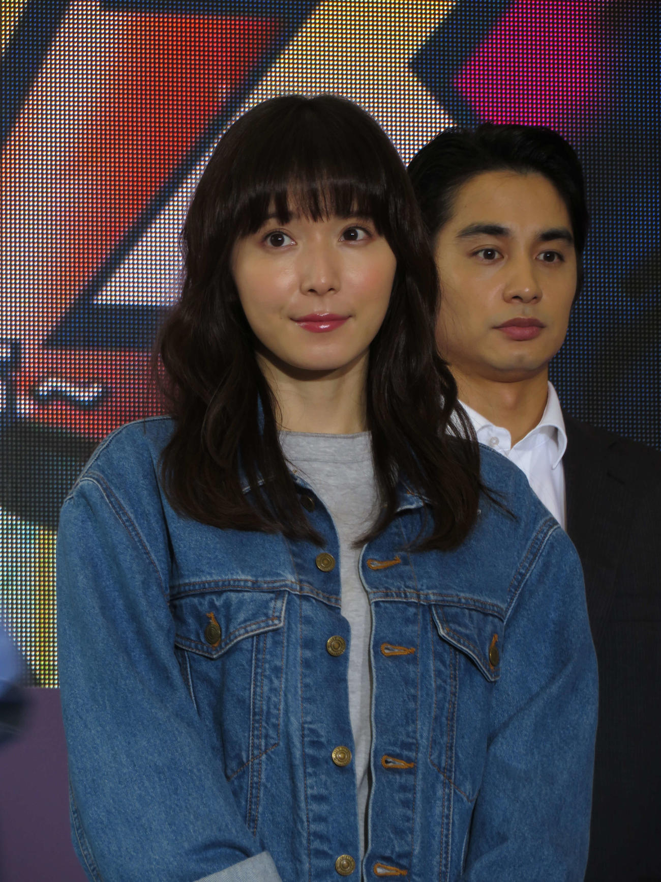 「ギークス～警察署の変人たち～」制作発表に登壇した松岡茉優、中村蒼