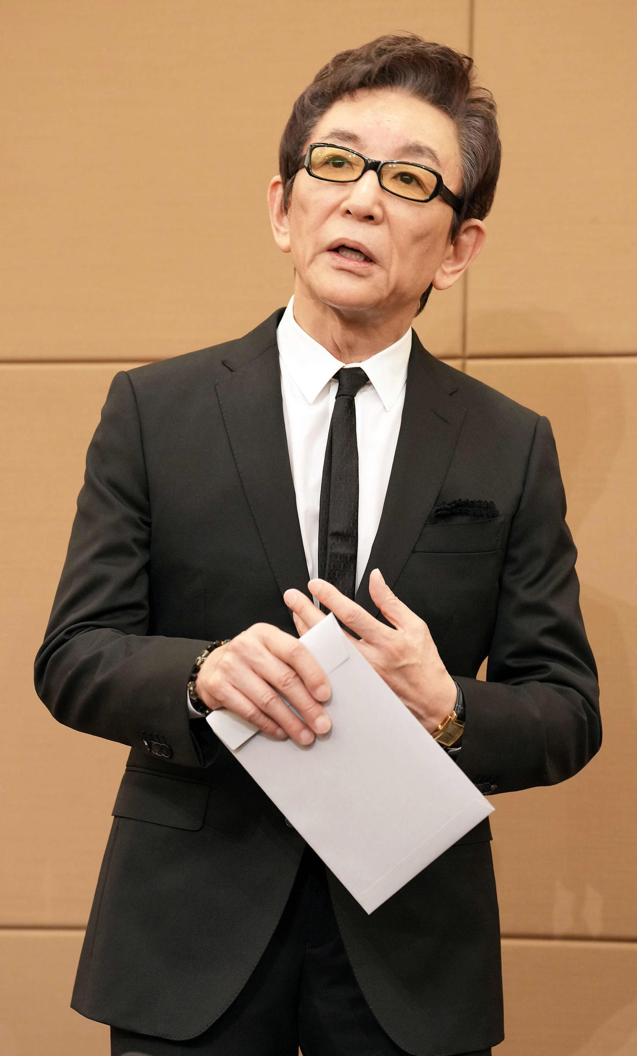古舘伊知郎（2024年3月撮影）