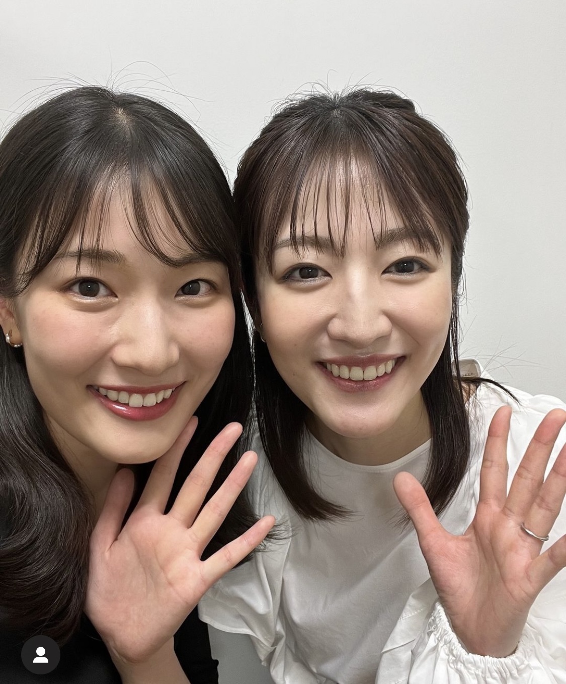 日本テレビ渡邉結衣アナのインスタグラムから
