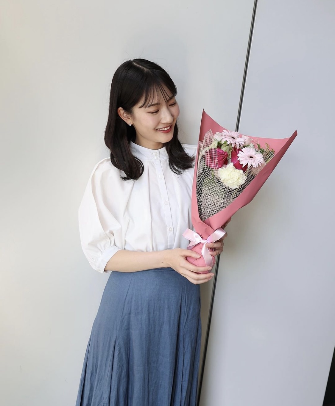 日本テレビ渡邉結衣アナのインスタグラムから
