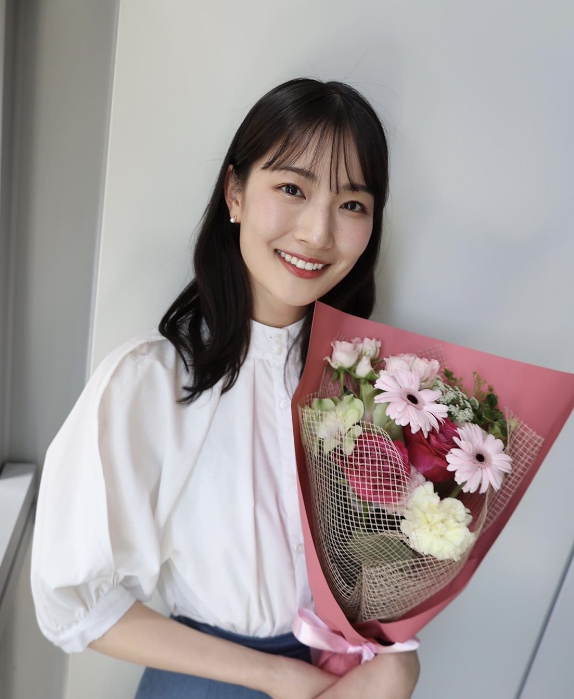 日本テレビ渡邉結衣アナのインスタグラムから