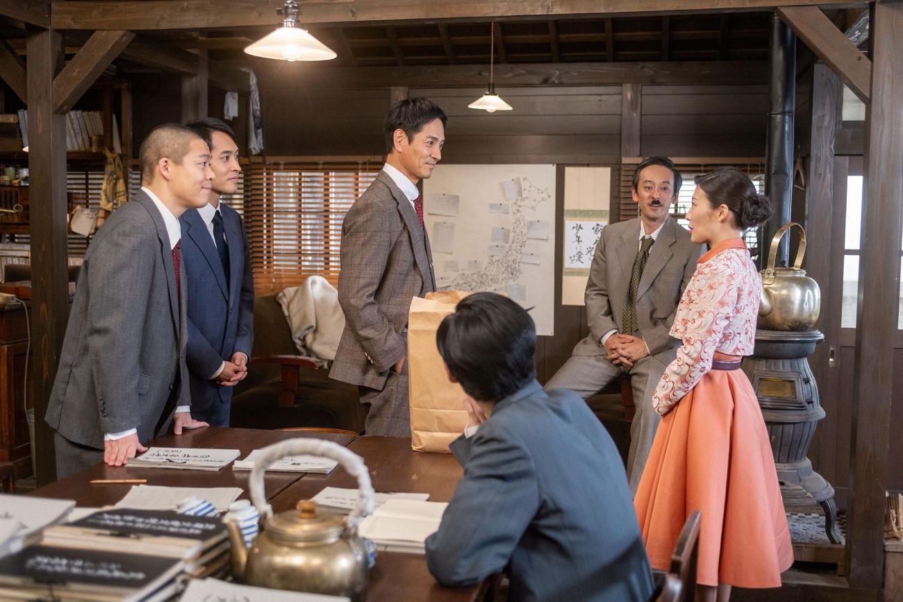 NHK連続テレビ小説「虎に翼」の1場面（C）NHK