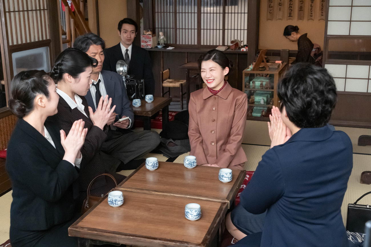 NHK連続テレビ小説「虎に翼」の1場面（C）NHK