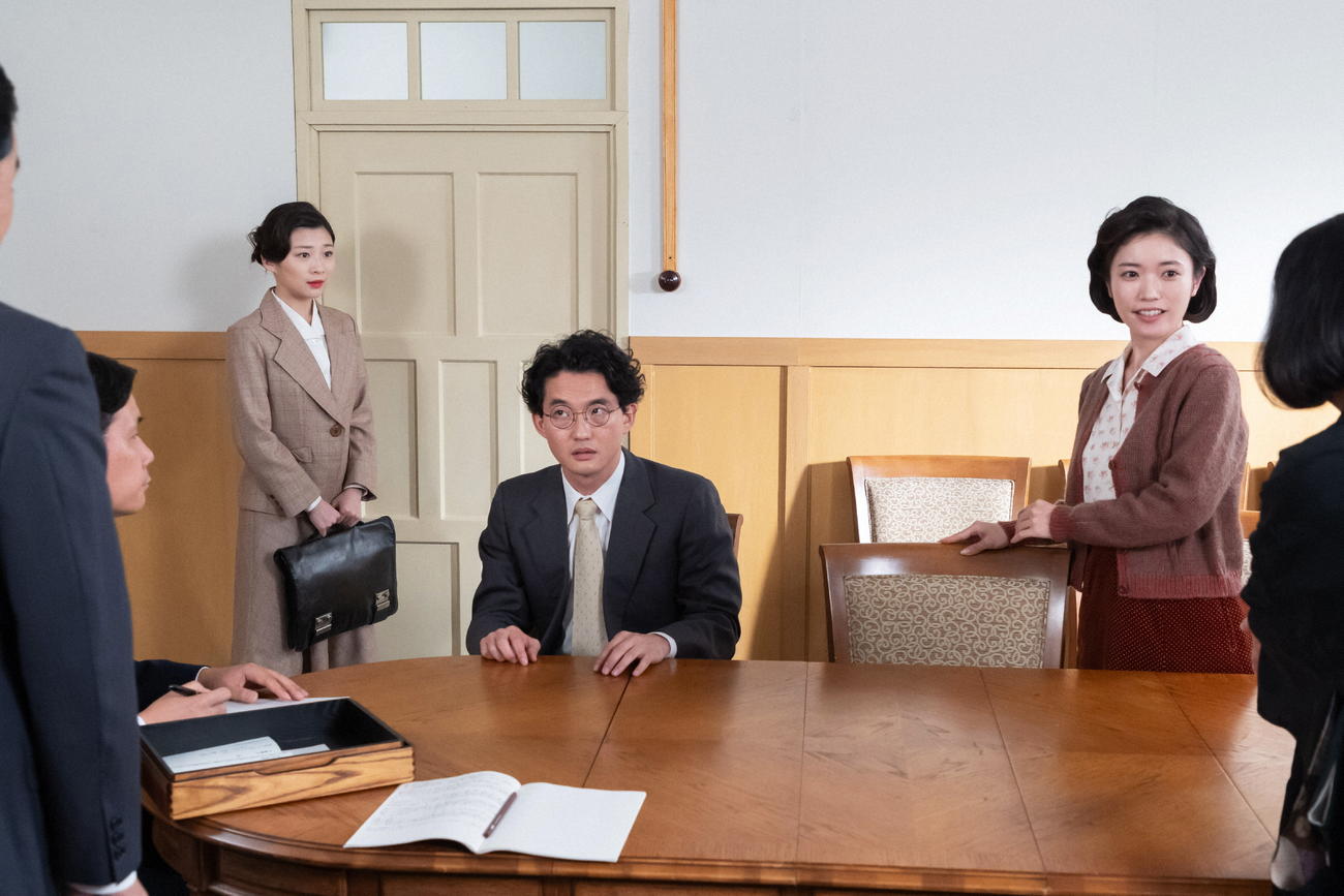 NHK連続テレビ小説「虎に翼」の1場面（C）NHK