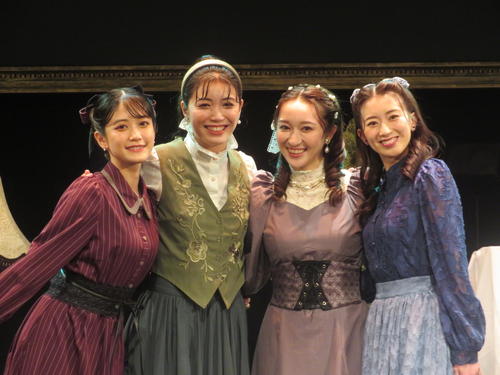元宝塚同期の有紗瞳＆綾凰華＆星南のぞみ×小泉萌香が朗読劇「若草物語」で４姉妹