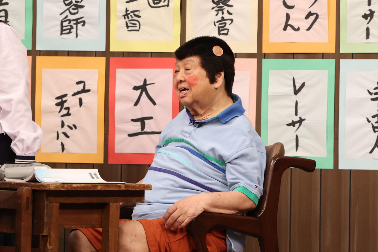 フジテレビ系「ドリフに大挑戦SP」より高木ブー（C）フジテレビ
