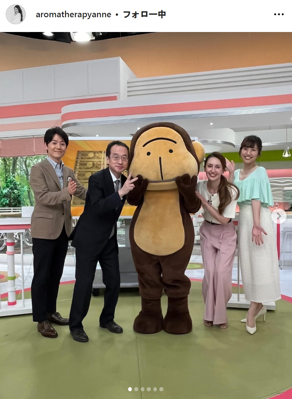 アンヌ遙香のインスタグラムから
