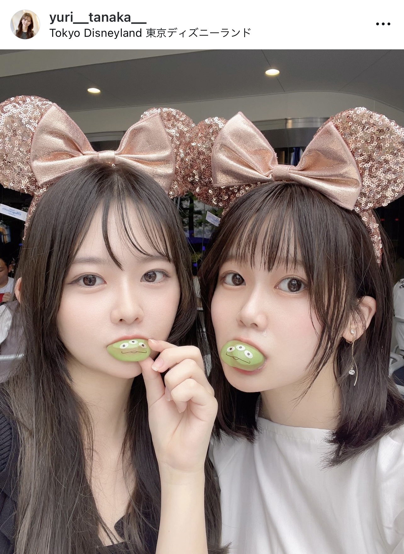 （田中裕理のインスタグラム）