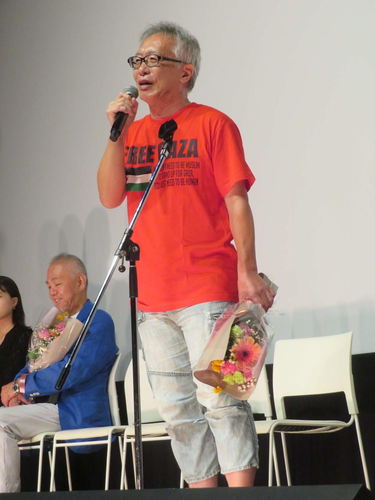 日本映画プロフェッショナル大賞で特別賞を受賞した「福田村事件」の井上淳一氏（撮影・村上幸将）