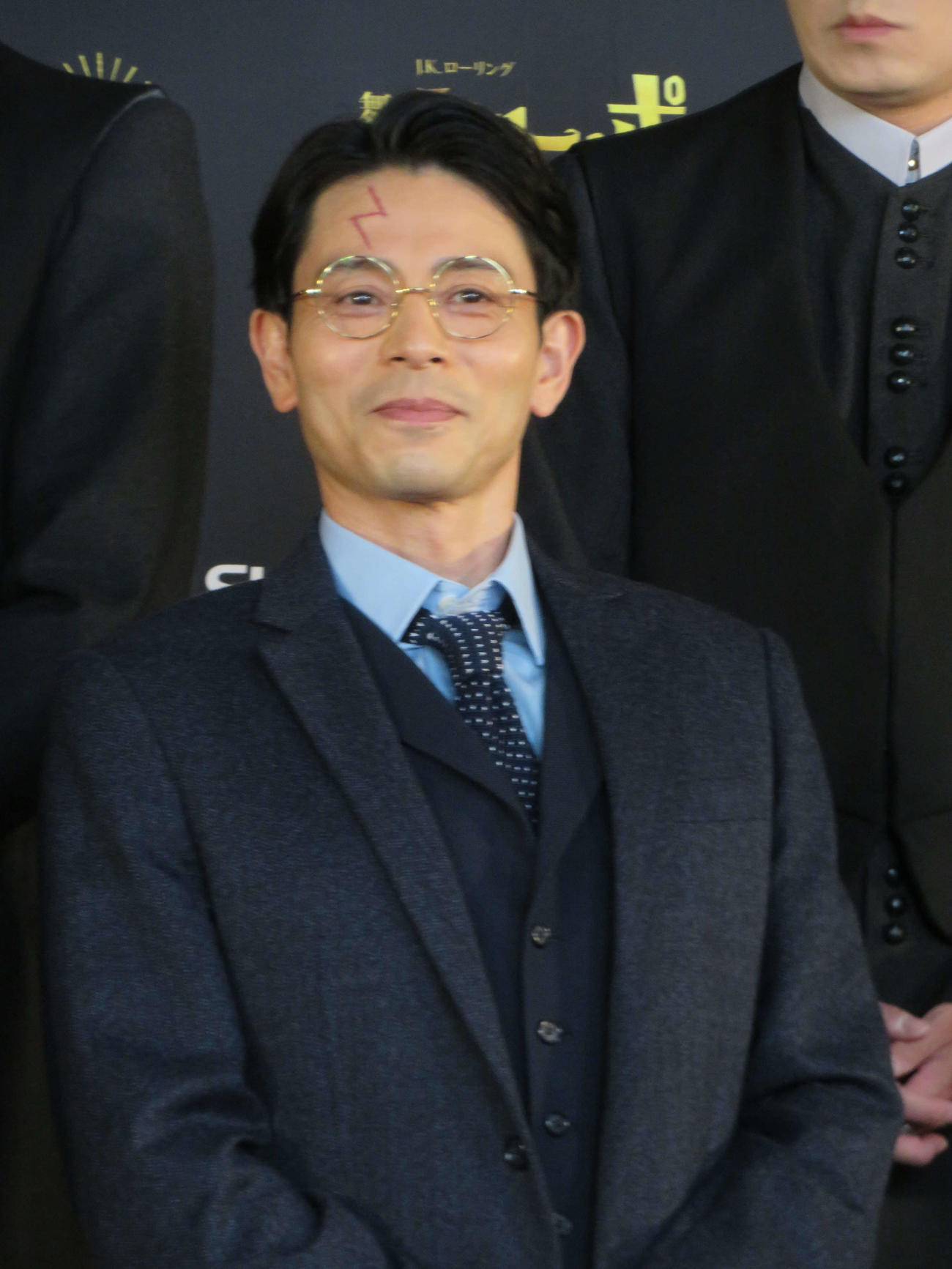 舞台「ハリー・ポッターと呪いの子」7月デビューキャスト会見に出席した吉沢悠（撮影・村上幸将）