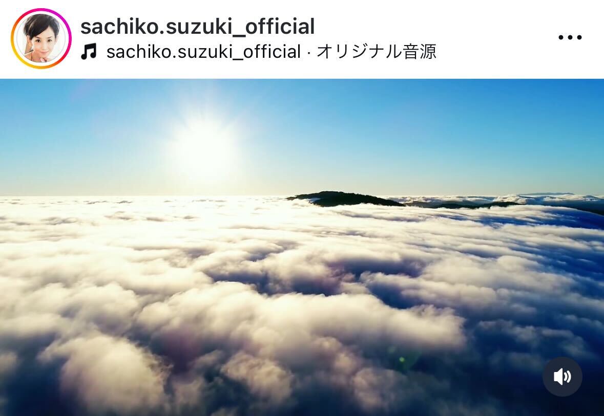 鈴木早智子のインスタグラムから