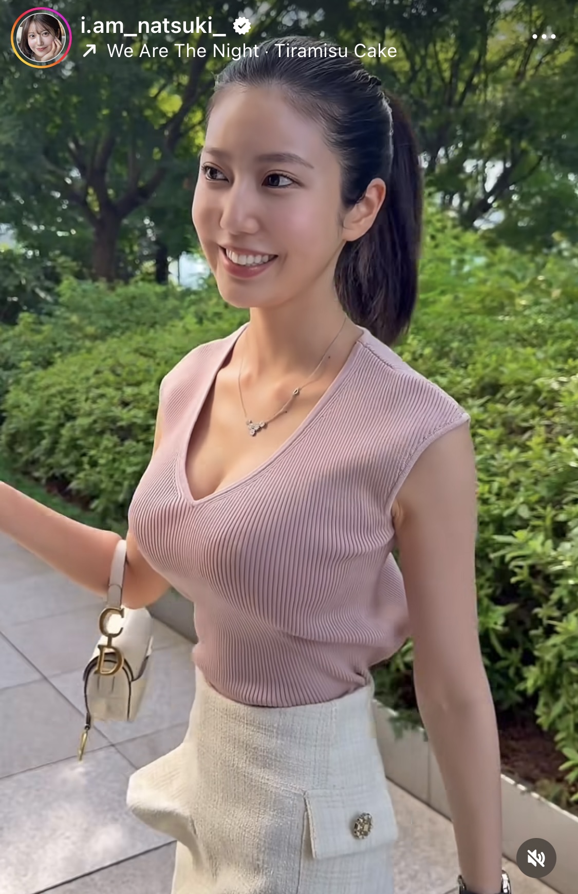 阿部なつきインスタグラムから