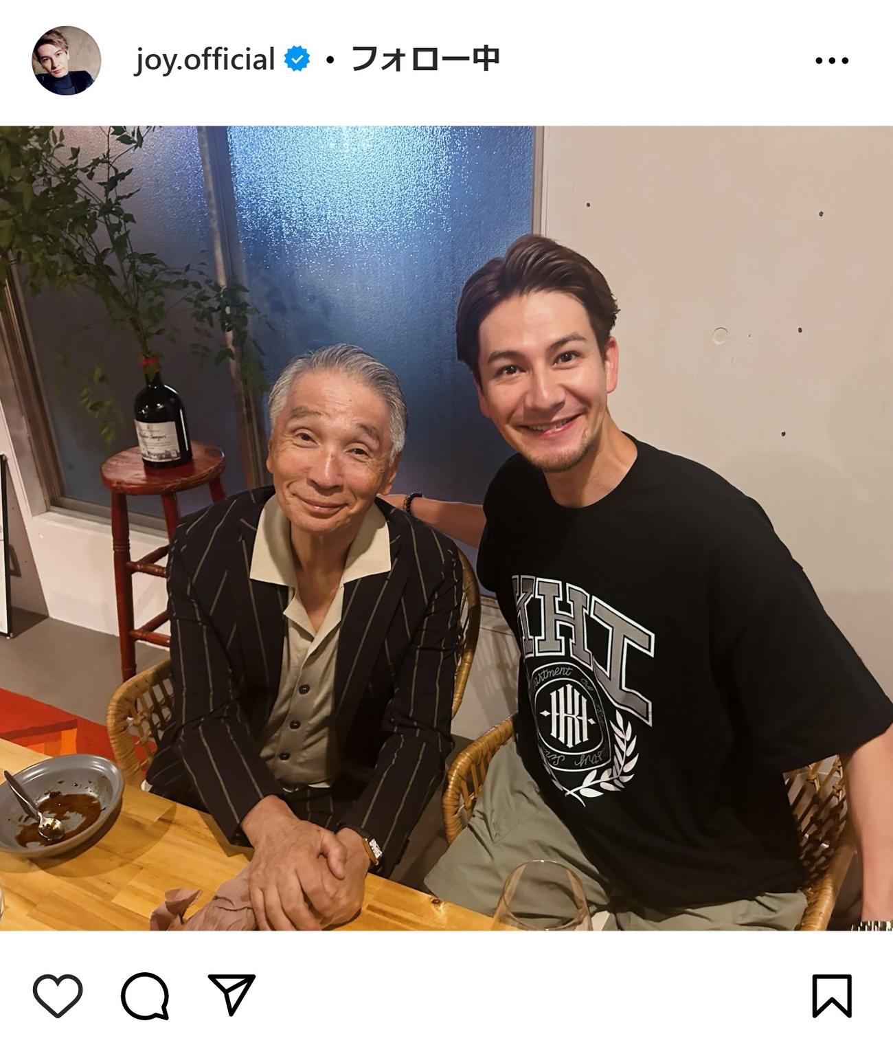 JOYのインスタグラムから