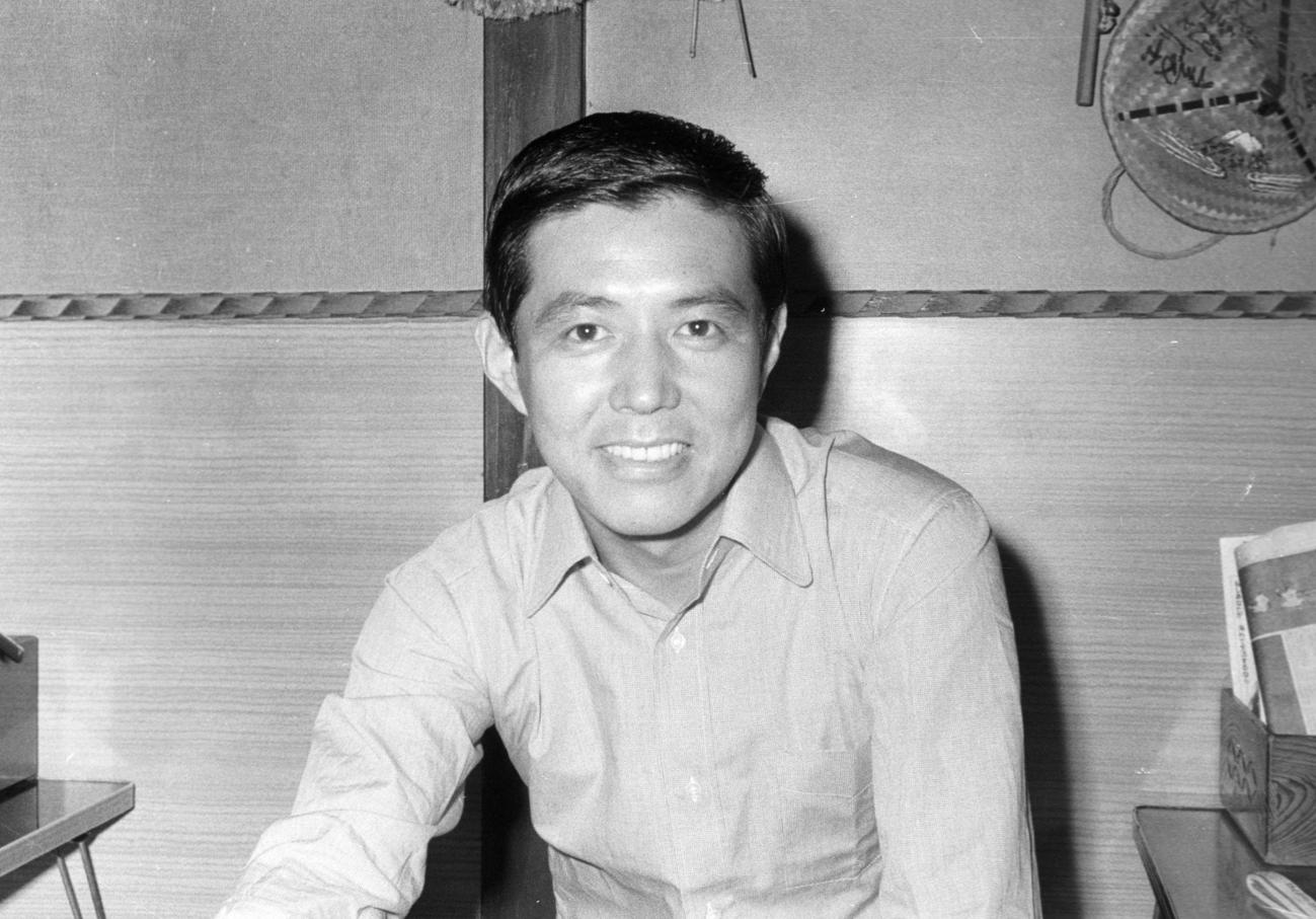 70年、日本テレビ「特ダネ登場！」の司会者に決まったフリーアナウンサー押阪忍さん