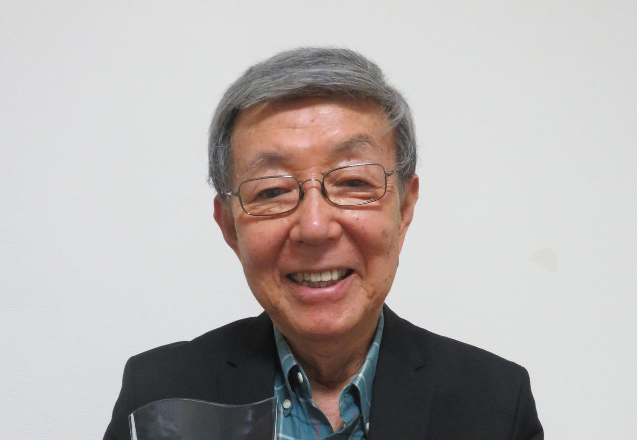 押阪忍さん（2018年9月撮影）