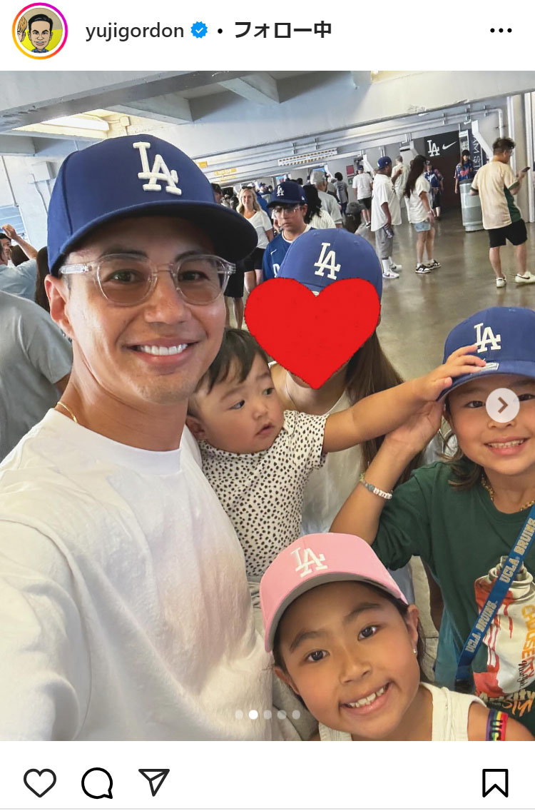 ユージのインスタグラムから