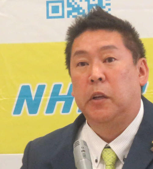 立花孝志氏、石丸伸二氏人気に「下からか上からかの違い。彼は上から来てるんでマイナスしか…」
