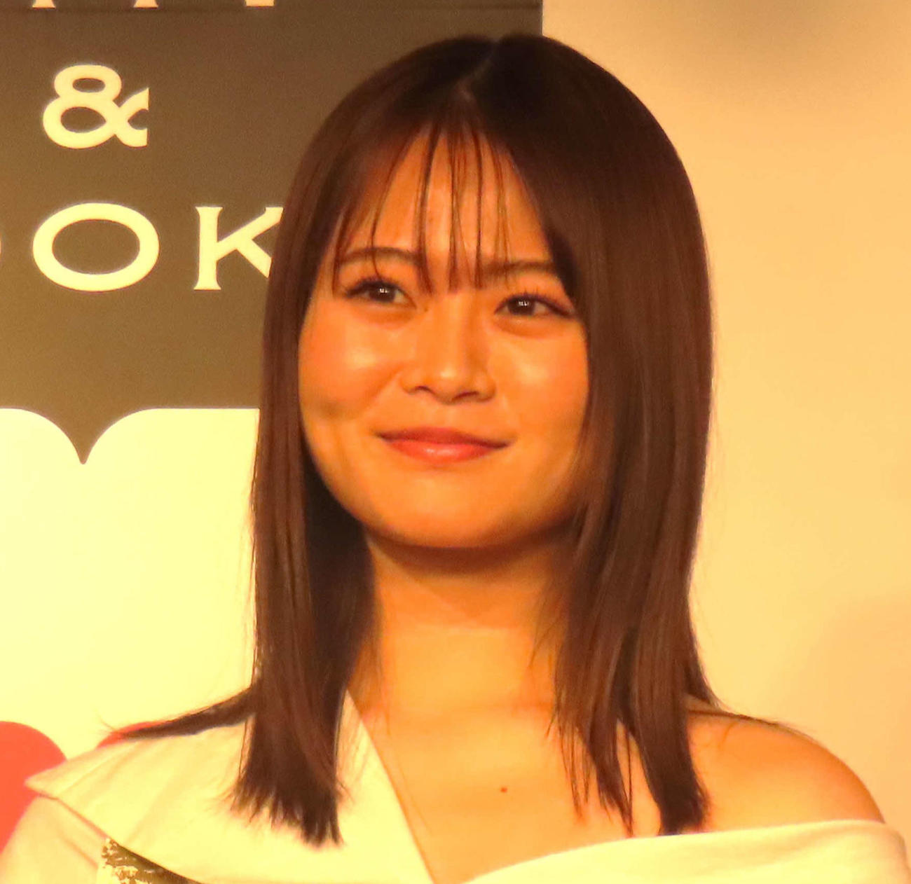 山崎怜奈（2024年2月撮影）