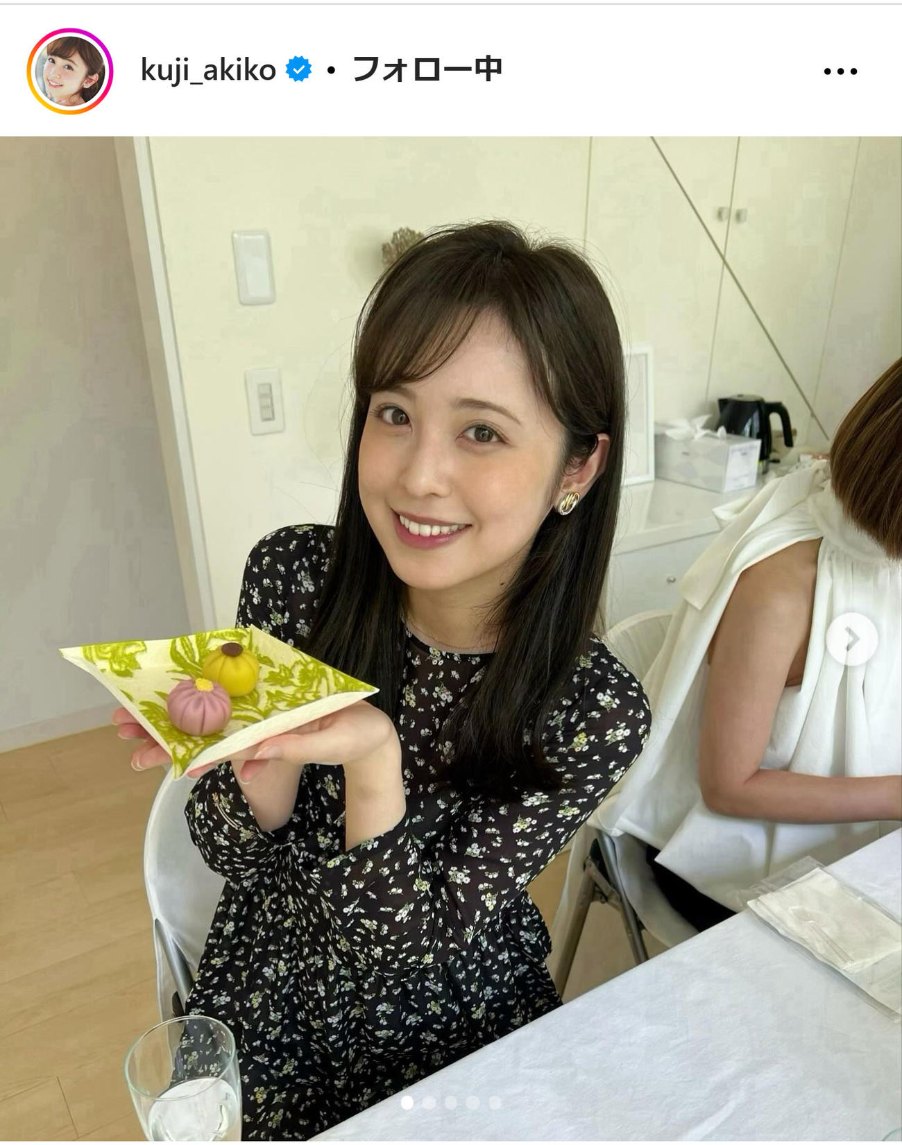 久慈暁子のインスタグラムから