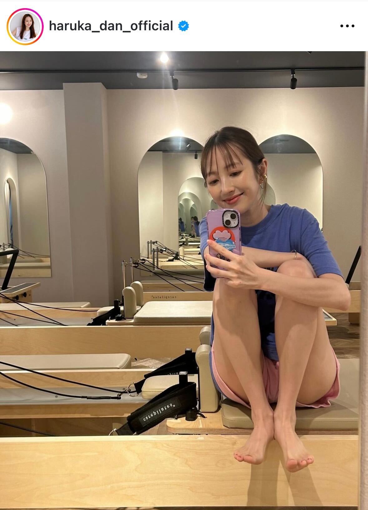 團遥香のインスタグラムから