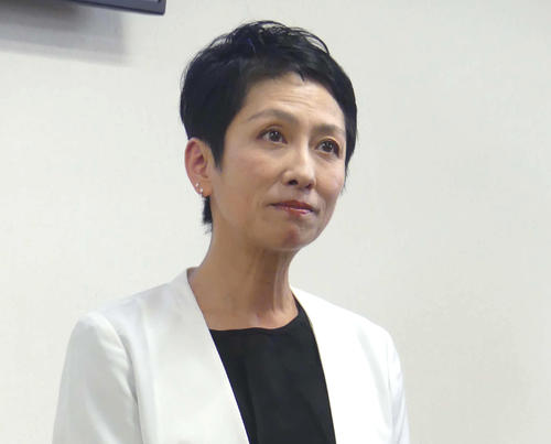 蓮舫氏「友人でない」東国原英夫氏の「蓮ちゃん」呼びに「え？プライベートで話したこともない」
