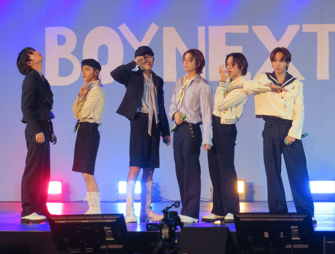 日本デビューの記念イベントを行ったBOYNEXTDOOR