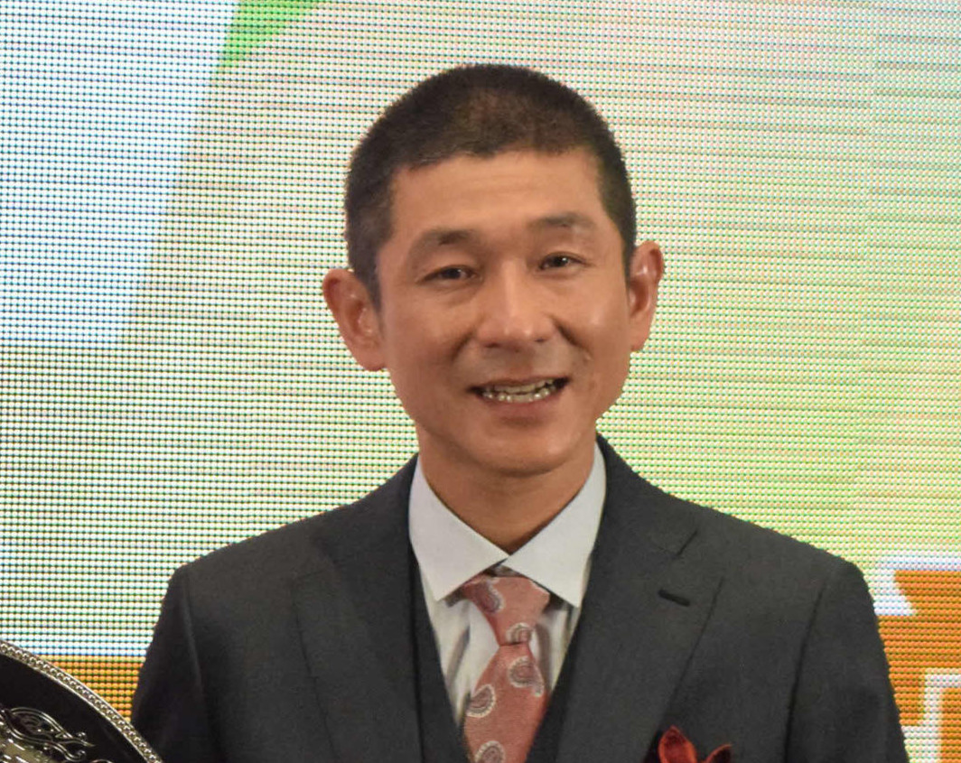 笑い飯の哲夫（24年4月撮影）