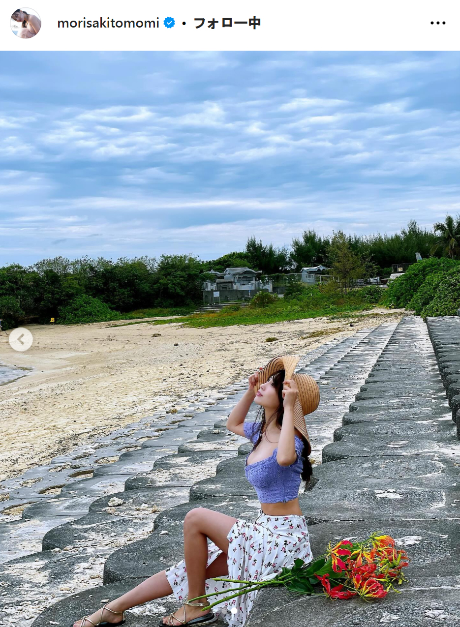 森咲智美のインスタグラムから