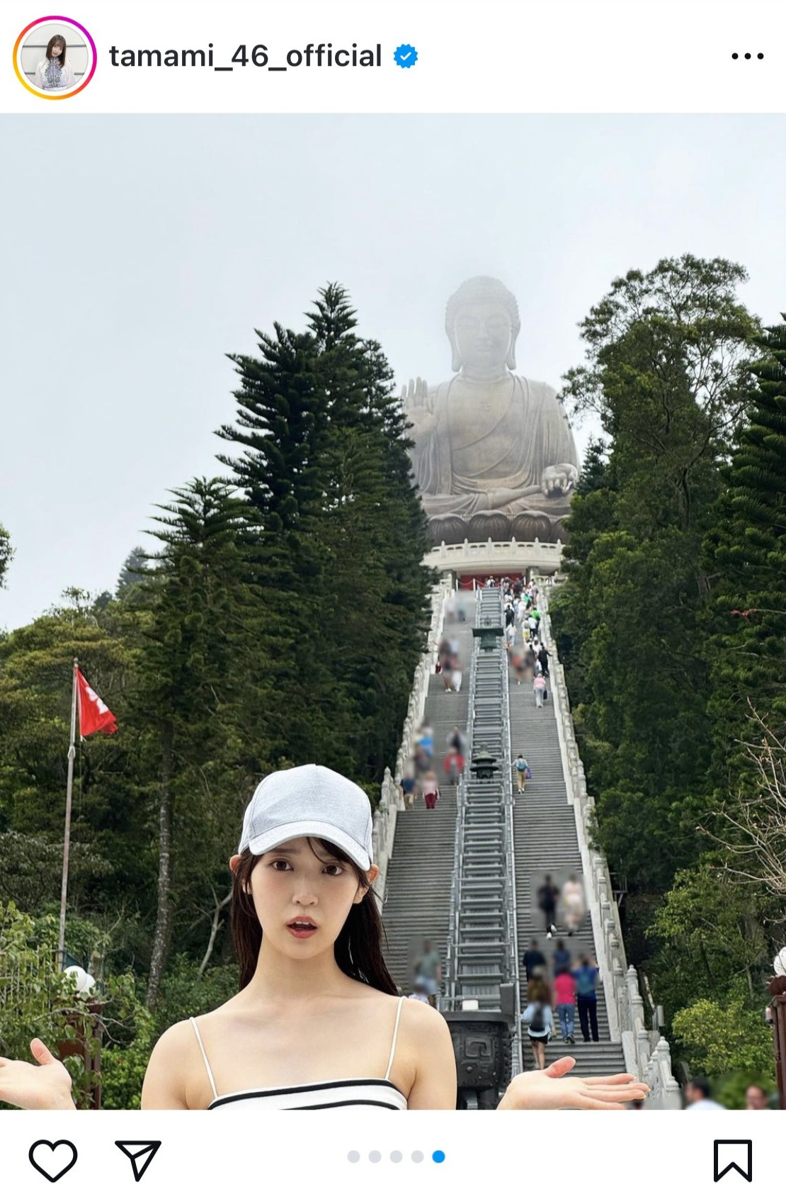 阪口珠美のインスタグラムから