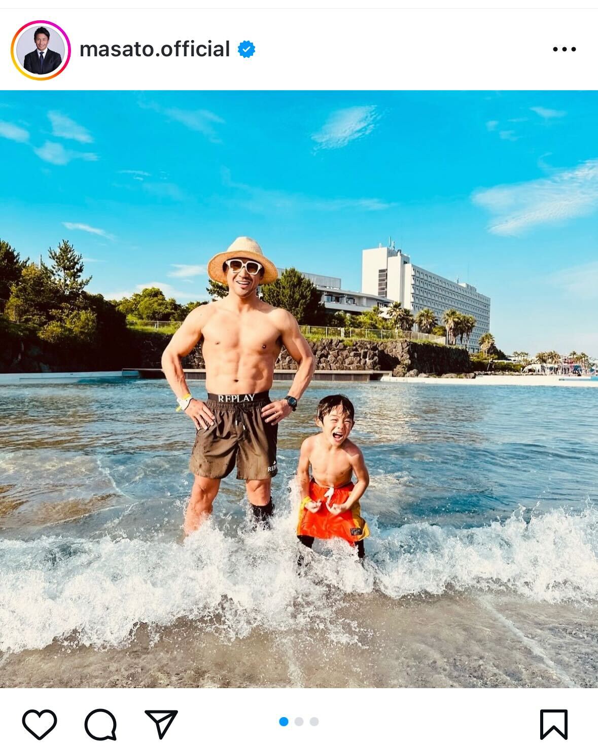 魔裟斗インスタグラムから