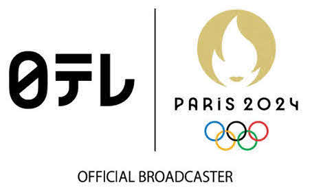 日本テレビ系のパリ五輪放送ロゴ