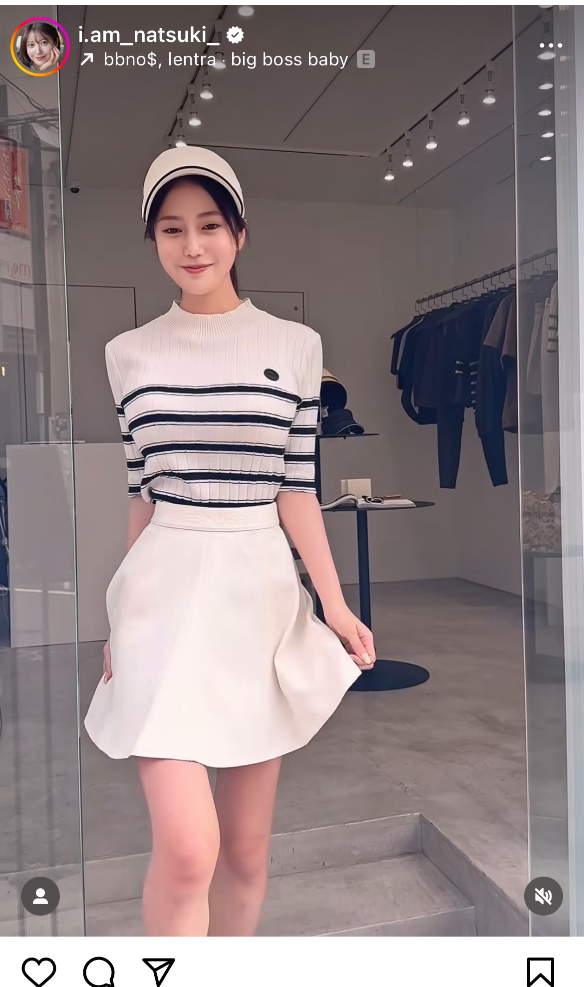 阿部なつきのインスタグラムから