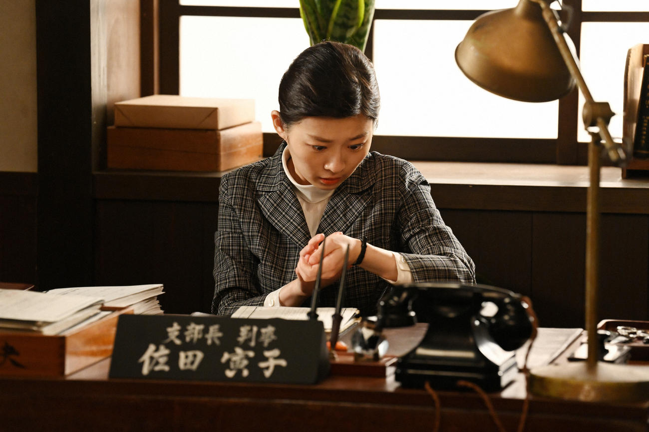 NHK連続テレビ小説「虎に翼」の1場面（C）NHK