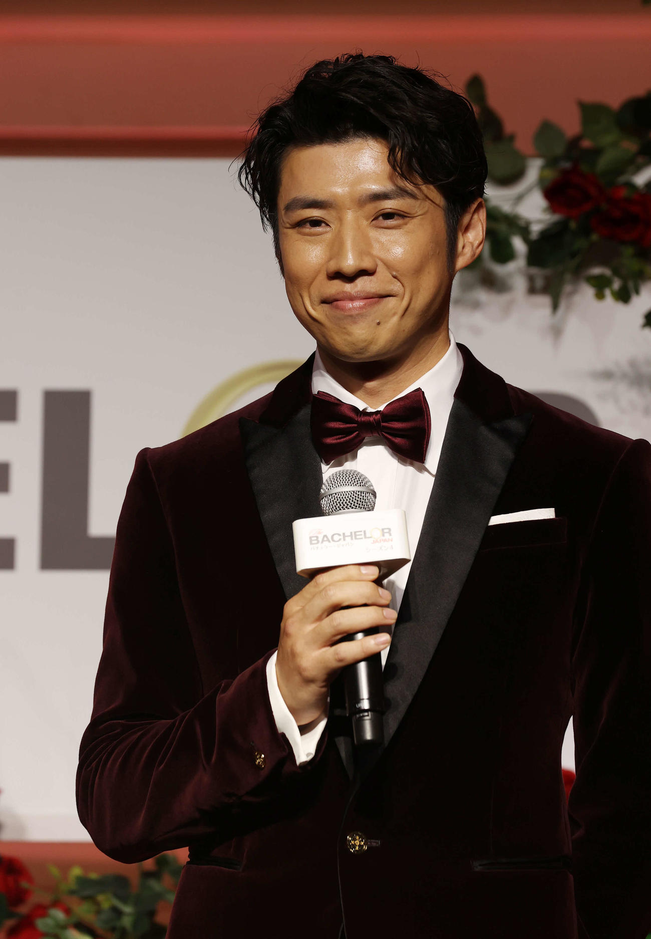 「バチェラー・ジャパン」シーズン4配信直前スペシャルトークイベントで笑顔を見せる4代目バチェラーの黄皓氏（21年11月撮影）