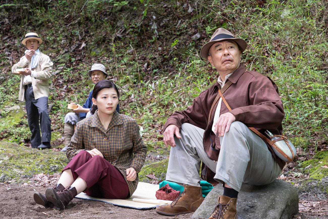 NHK連続テレビ小説「虎に翼」の1場面（C）NHK