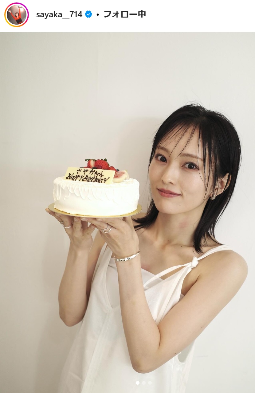 山本彩のインスタグラムから