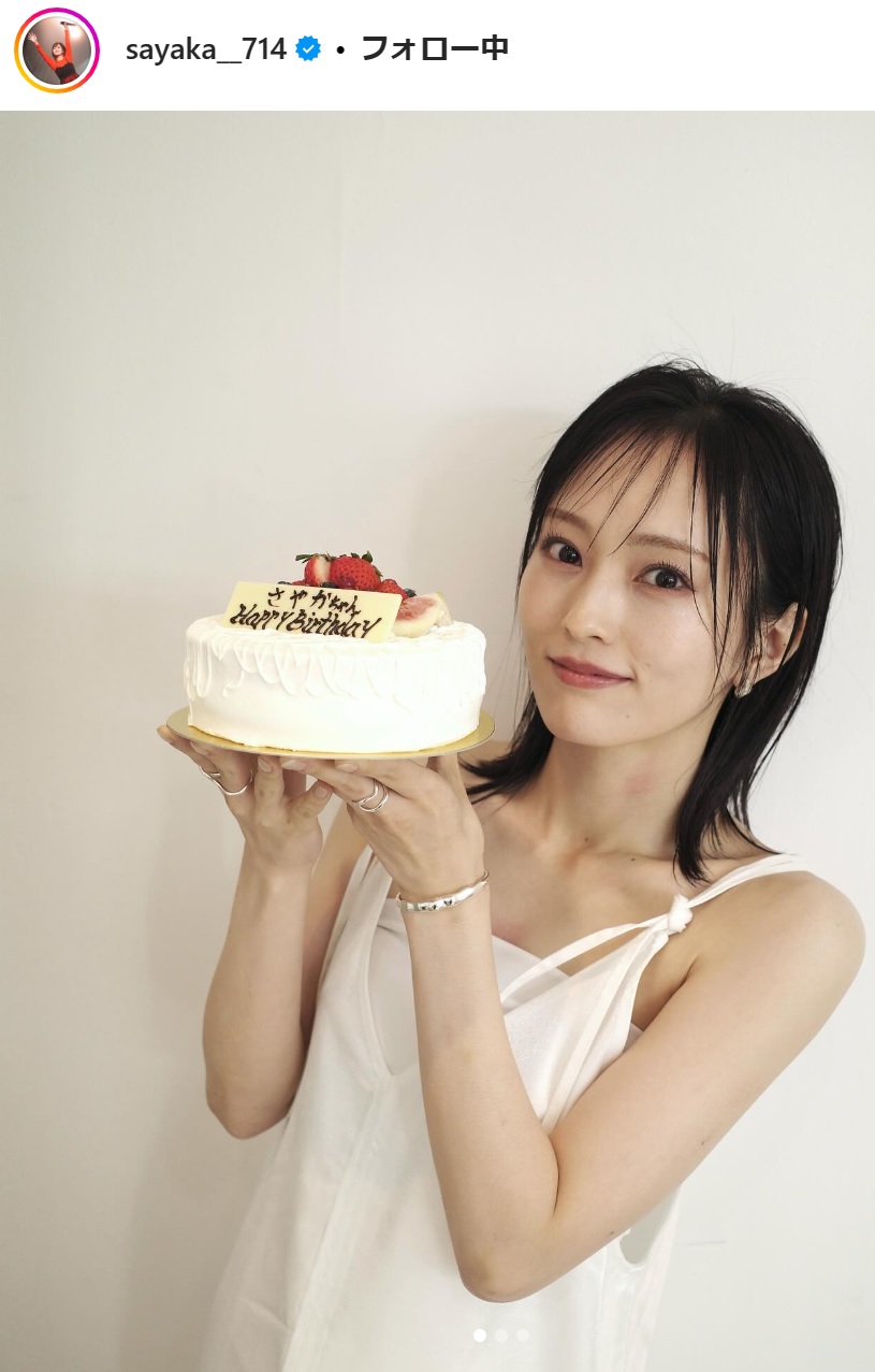 山本彩のインスタグラムから