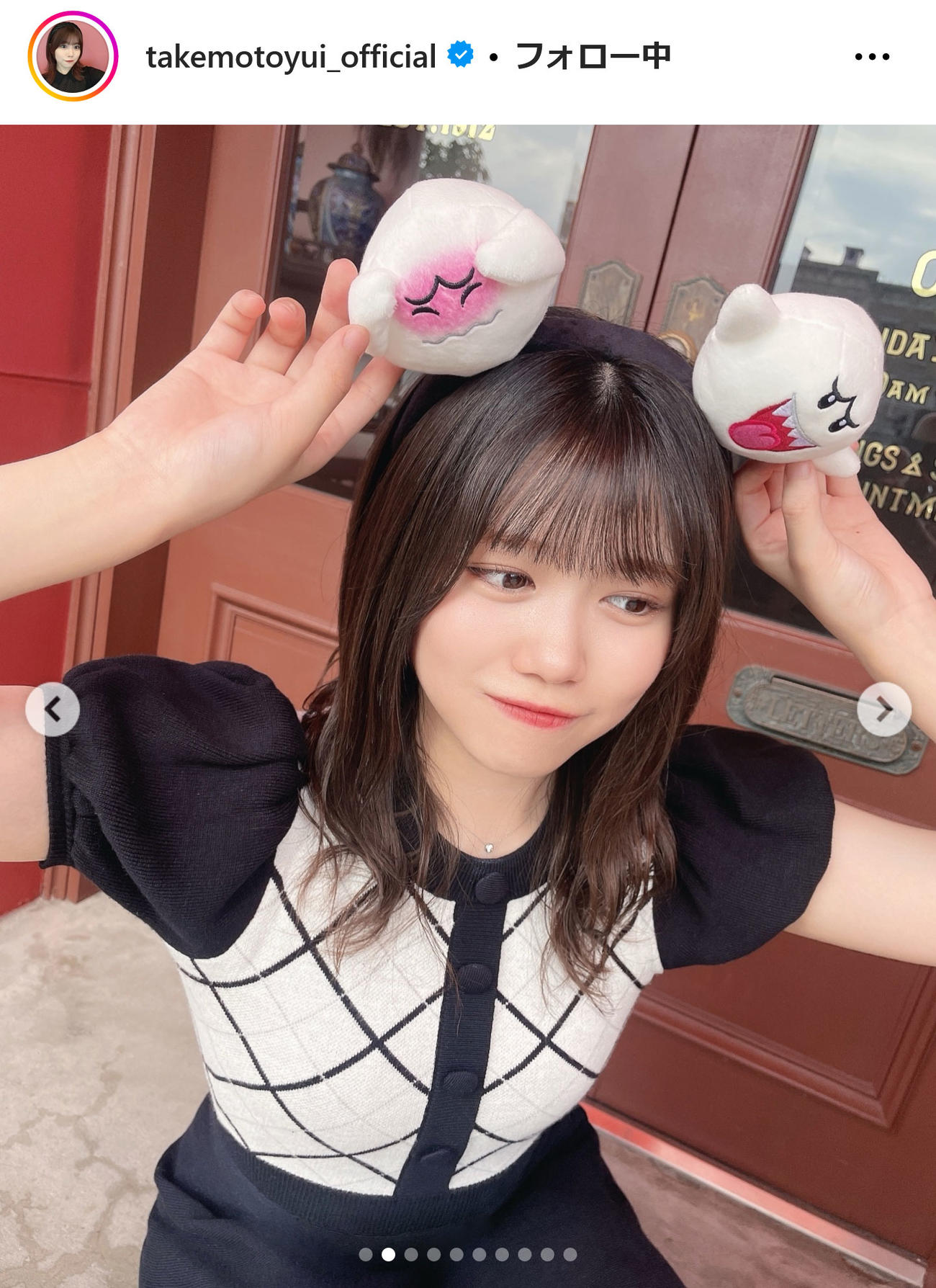 櫻坂46武元唯衣インスタグラムから