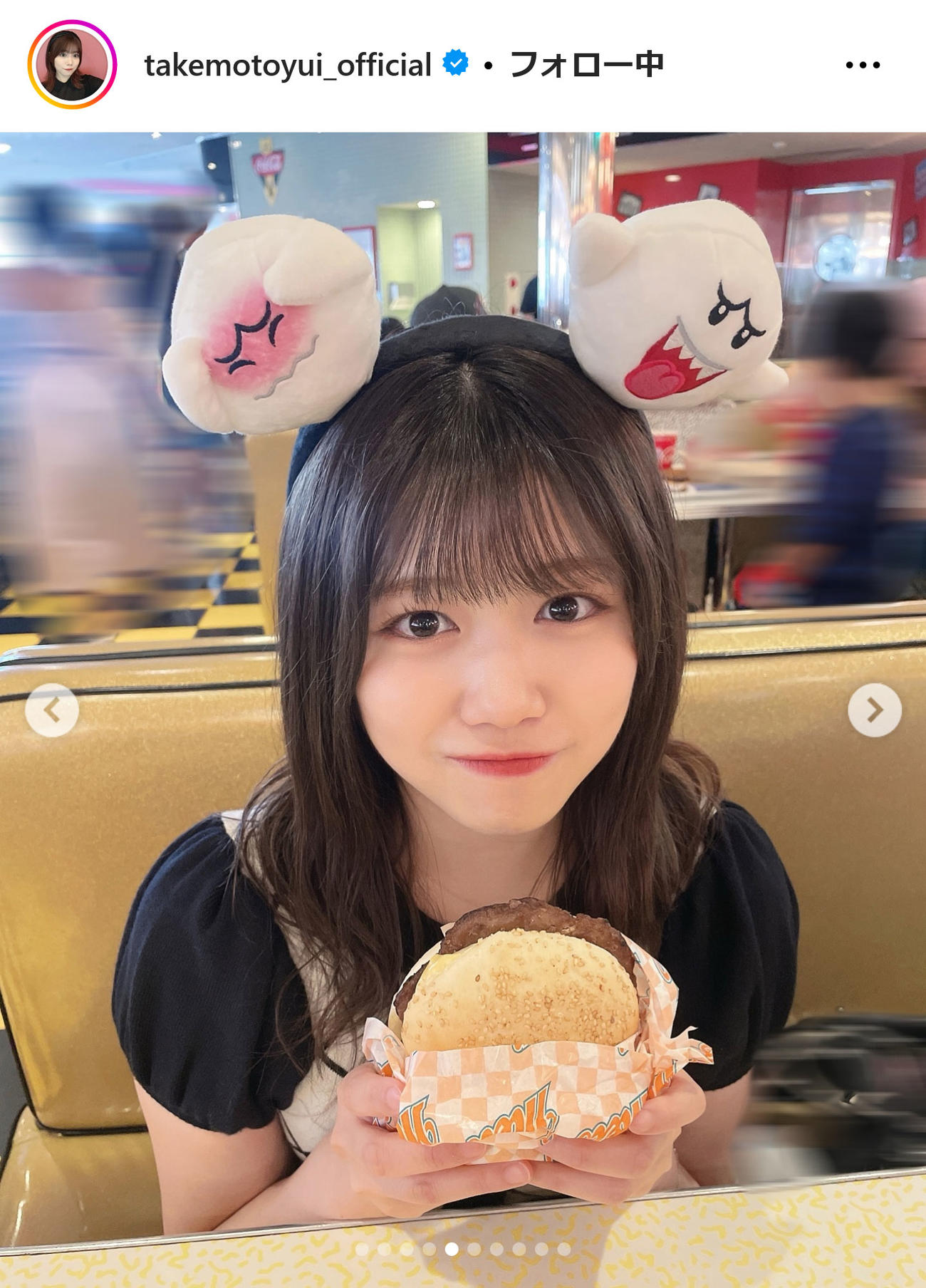 櫻坂46武元唯衣インスタグラムから