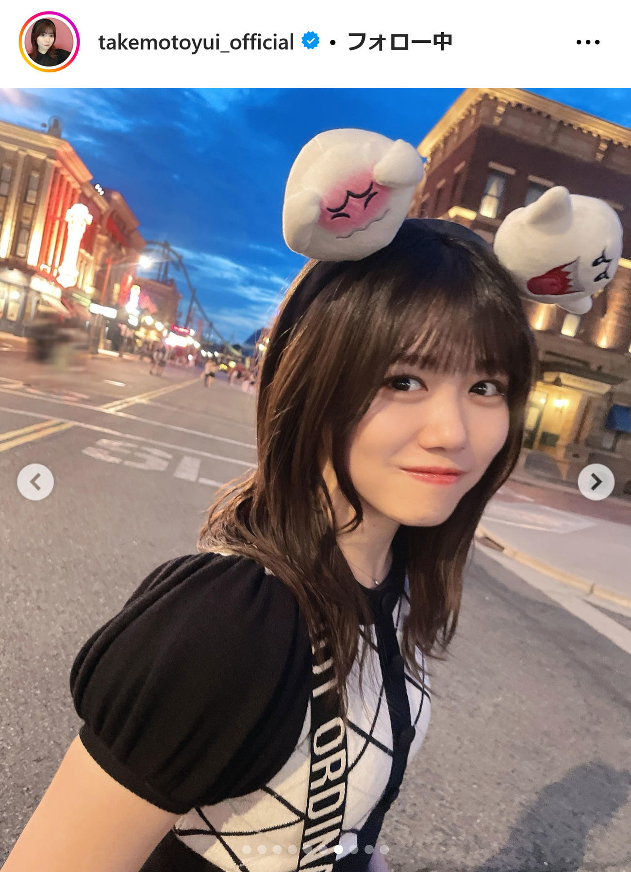 櫻坂46武元唯衣インスタグラムから