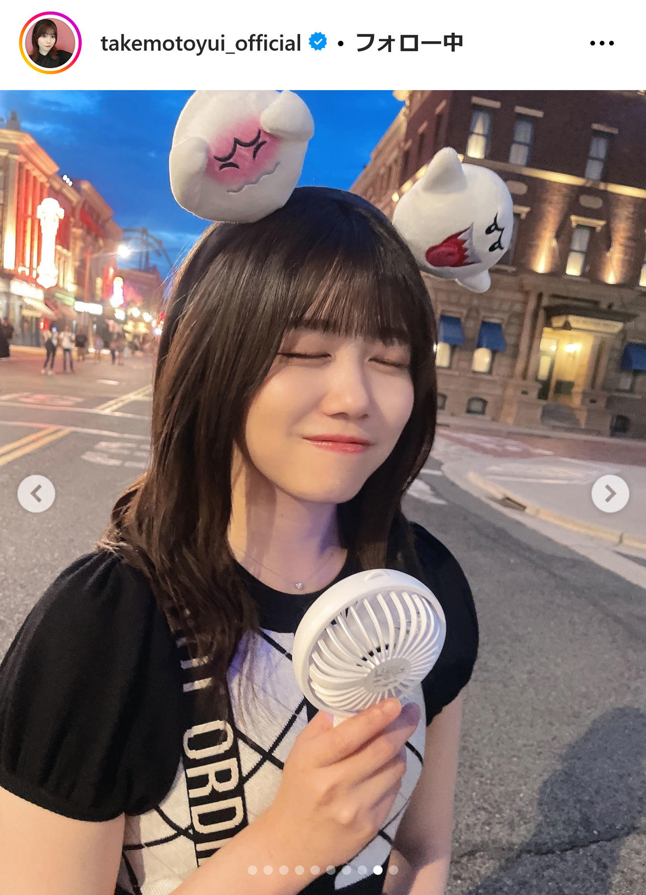 櫻坂46武元唯衣インスタグラムから
