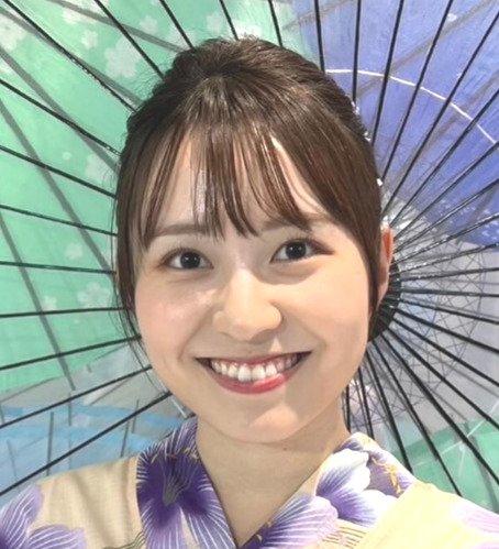 三山賀子アナのインスタグラムから