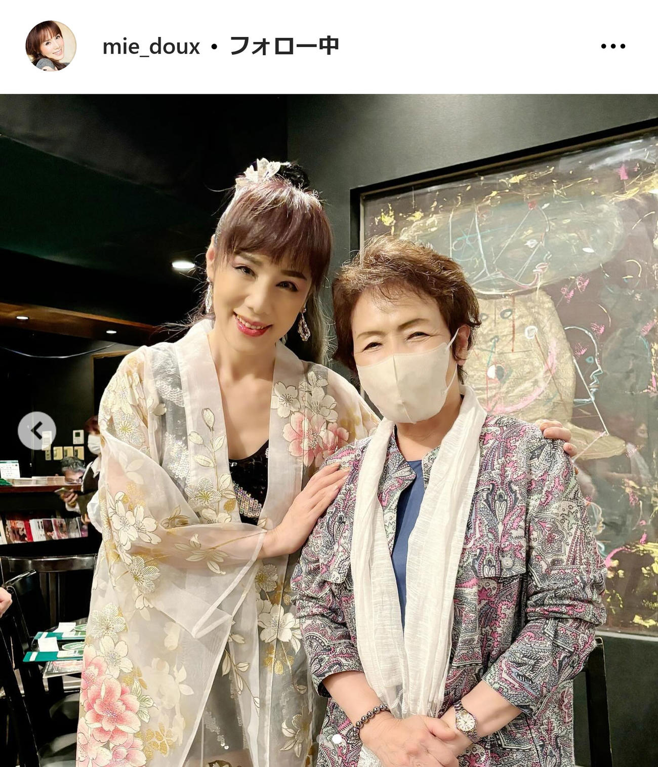 未唯mieインスタグラムから
