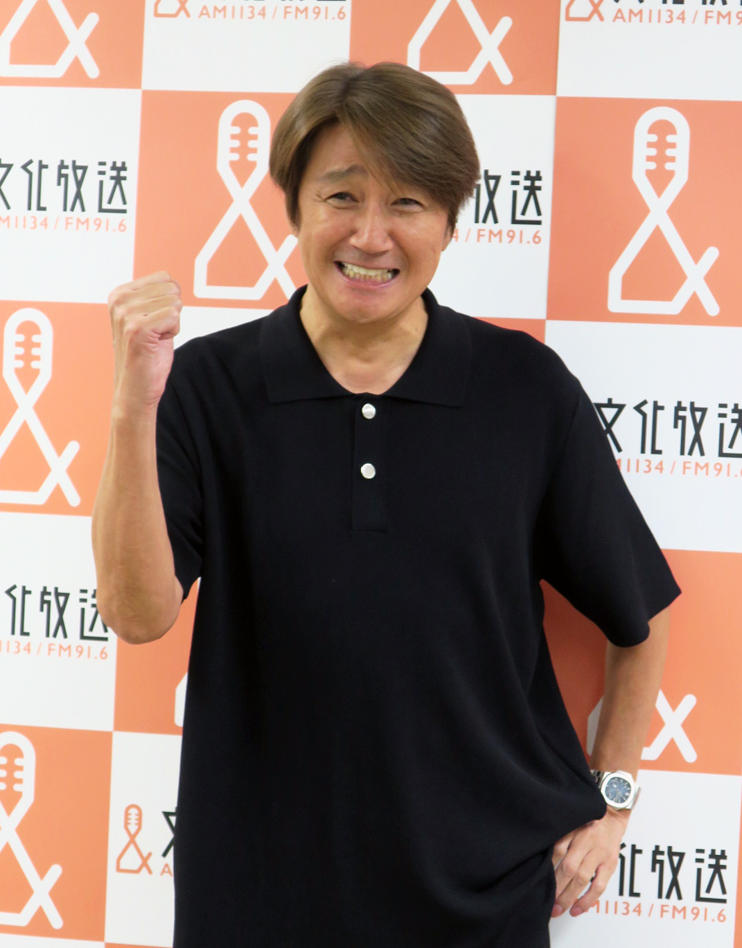 文化放送「オトナのホンネ　キャンペーン」アンバサダーとして意気込みを語る近藤真彦