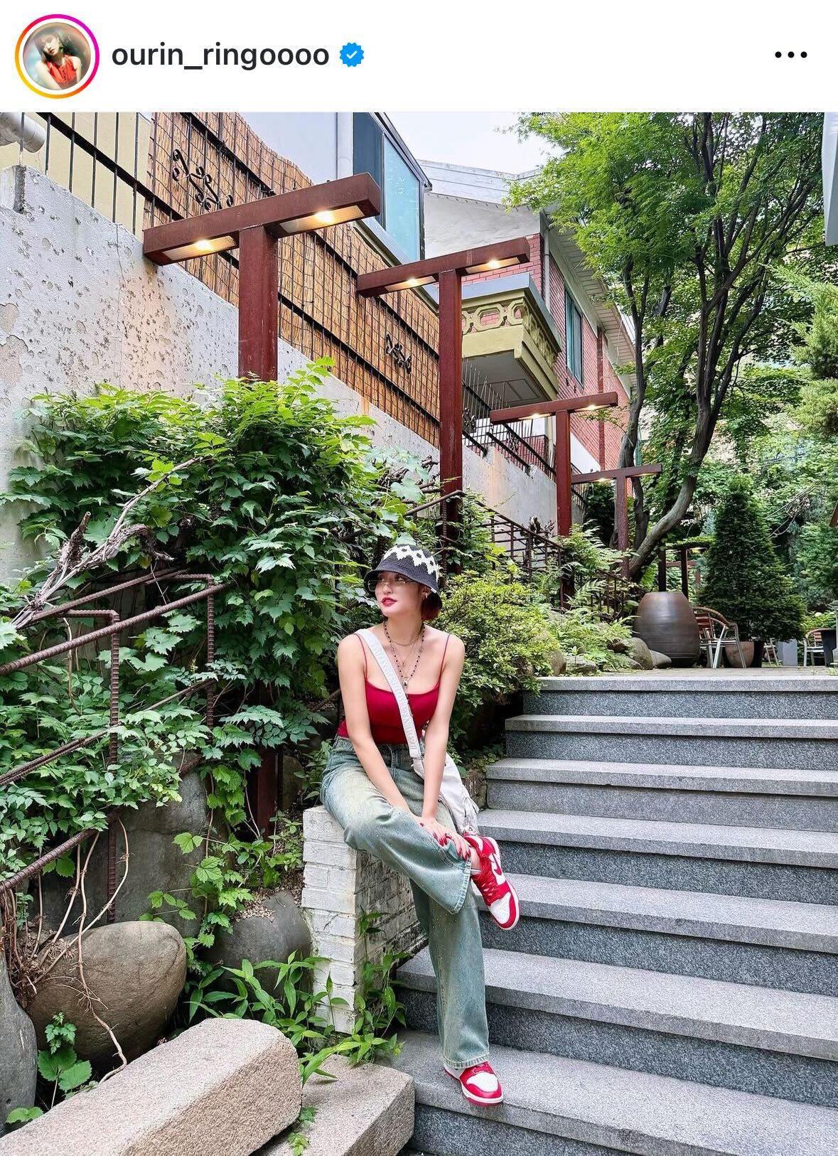 王林のインスタグラムから