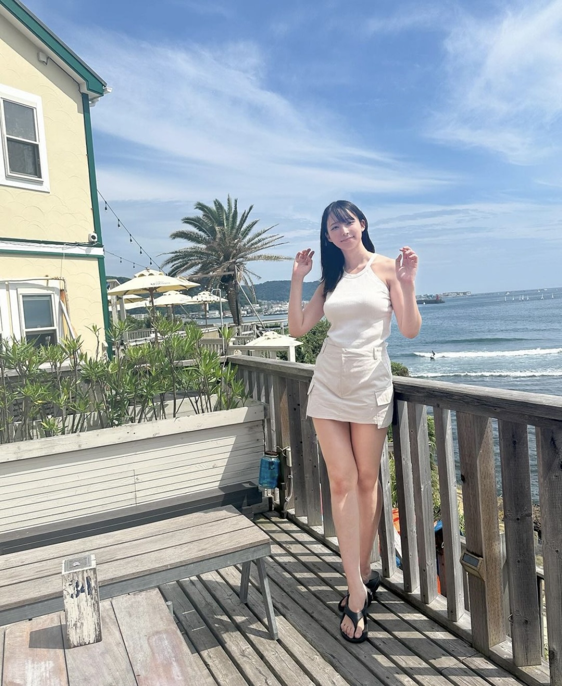山崎あみのインスタグラムから