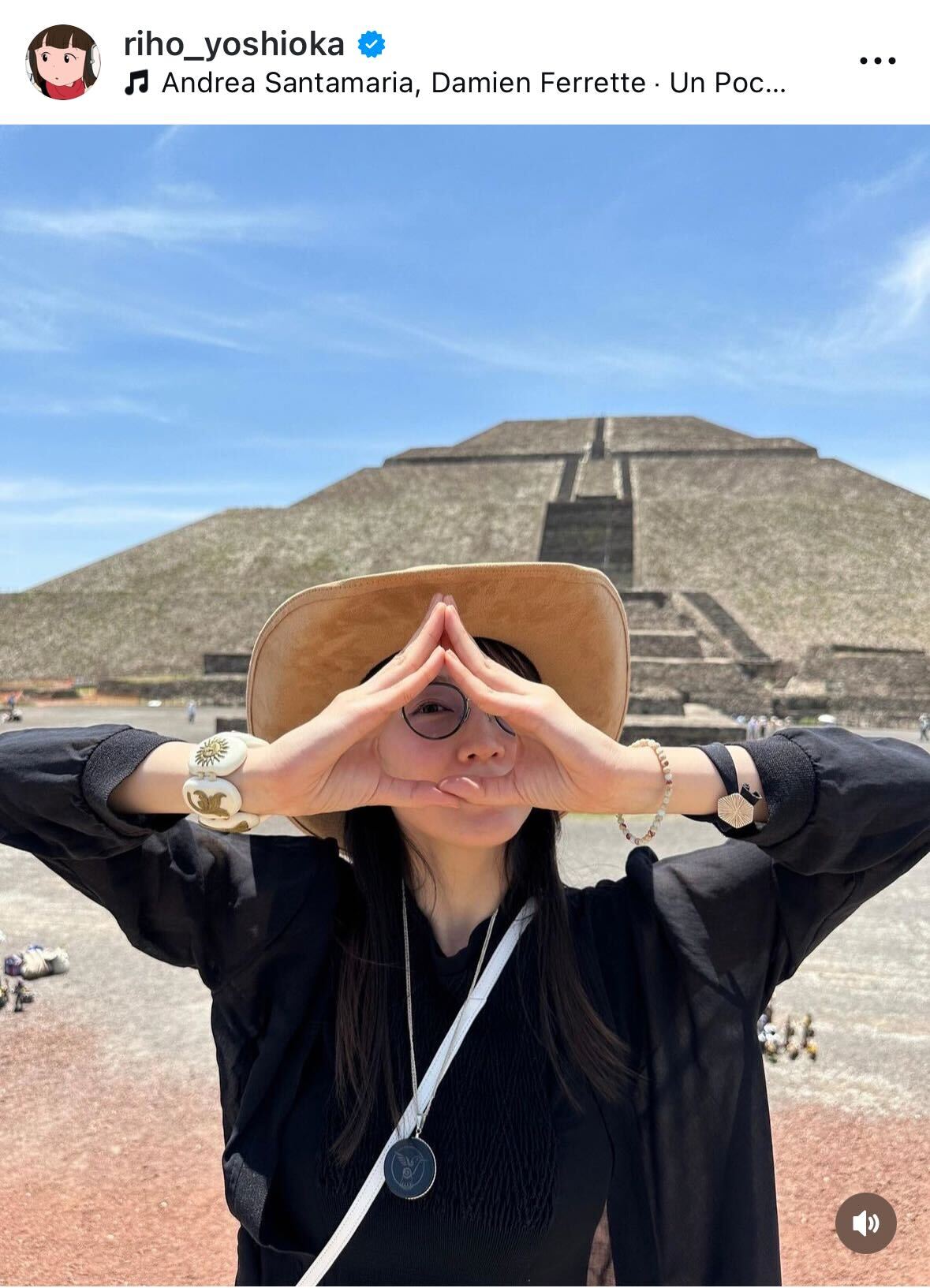 吉岡里帆のインスタグラムから